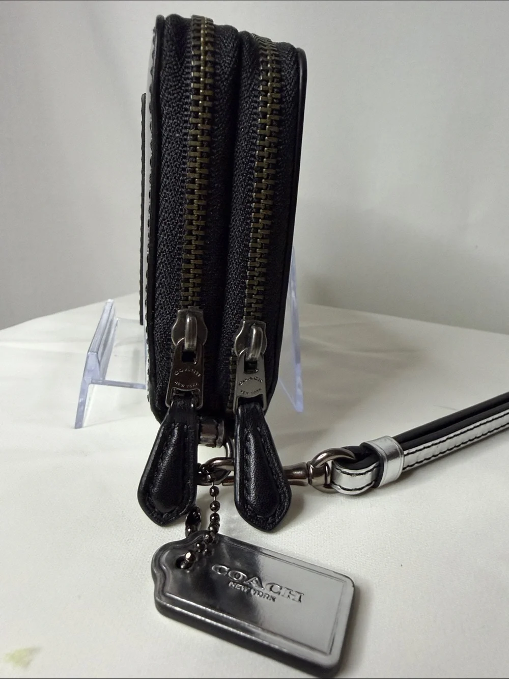 Coach Prince Street Mini Satchel & Matching Accordion Zip Wallet Bundle Set